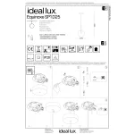 Подвесной светильник Ideal Lux EQUINOXE 306551