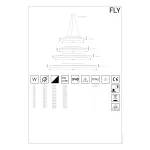 Потолочный светильник Ideal Lux FLY 270296