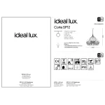 Подвесная люстра Ideal Lux CORTE 097671