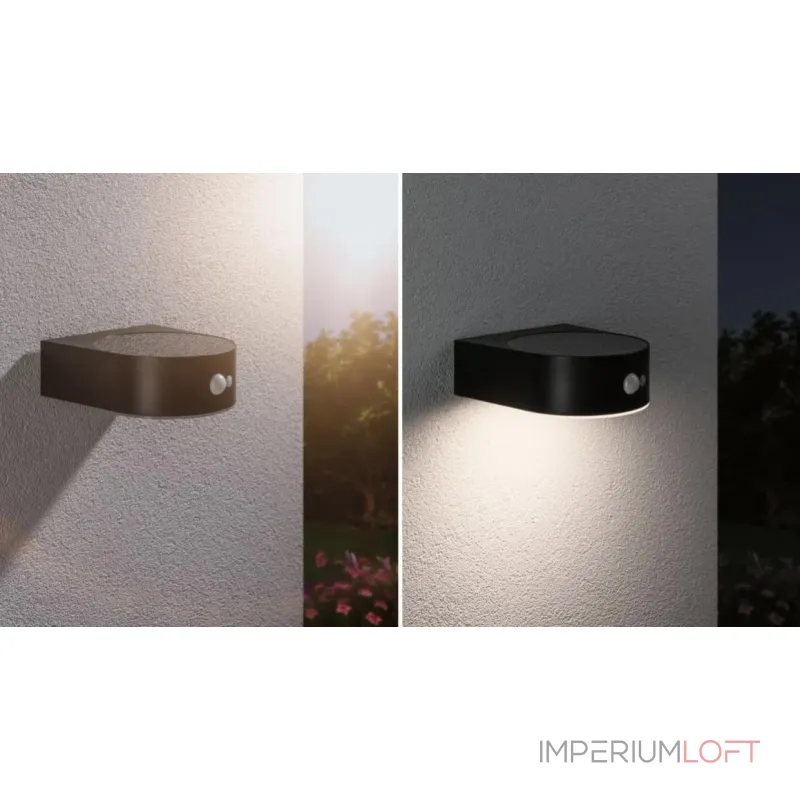 Уличный настенный светильник с датчиком движения Ideal Lux Eileen 94570 Уличный настенный светильник с датчиком движения Ideal Lux Eileen 94570