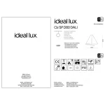 Подвесная люстра Ideal Lux OZ 304588