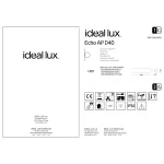 Настенный светильник Ideal Lux ECHO 273914