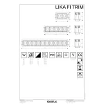 Встраиваемый светильник Ideal Lux LIKA 206196