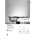 Подвесной светильник Ideal Lux DIAMOND 343471