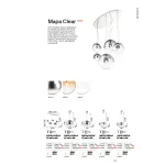 Подвесной светильник Ideal Lux MAPA CLEAR 346540