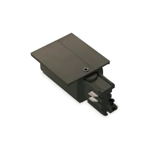 Коннектор для шинопровода LEFT ON-OFF BK Ideal Lux LINK 188089