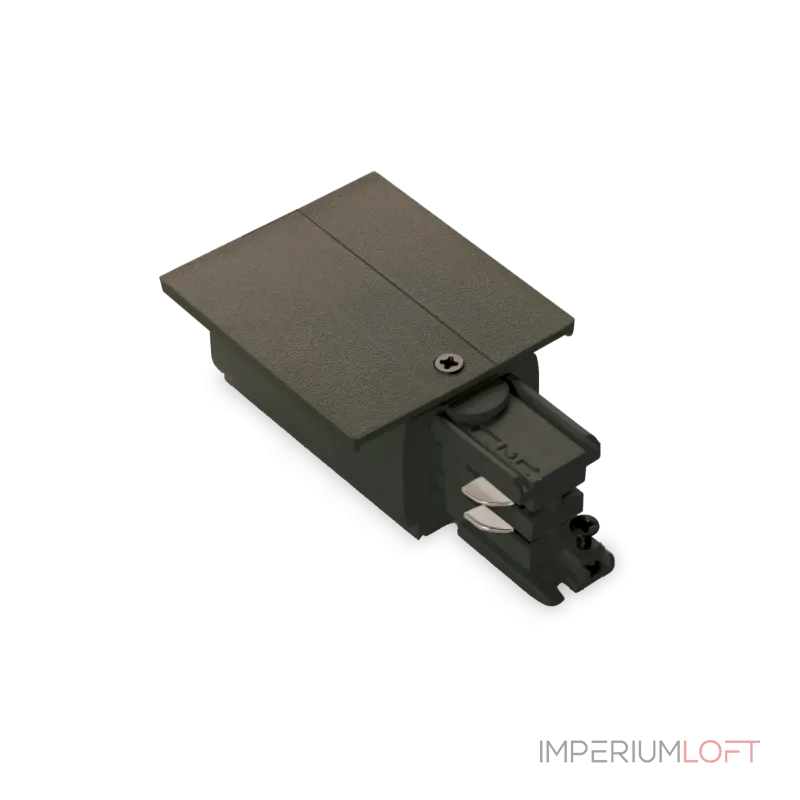 Коннектор для шинопровода LEFT ON-OFF BK Ideal Lux LINK 188089