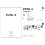 Настенный светильник Ideal Lux PERLAGE 292403