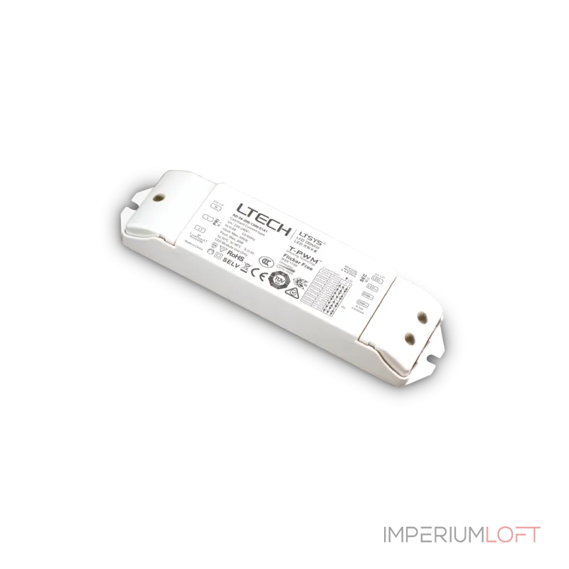Блок питания 1-10V/Push 036W 24В STRIP 100-240В AC Ideal Lux ALIMENTAT 244556