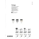 Потолочная люстра Ideal Lux PERLAGE 327822
