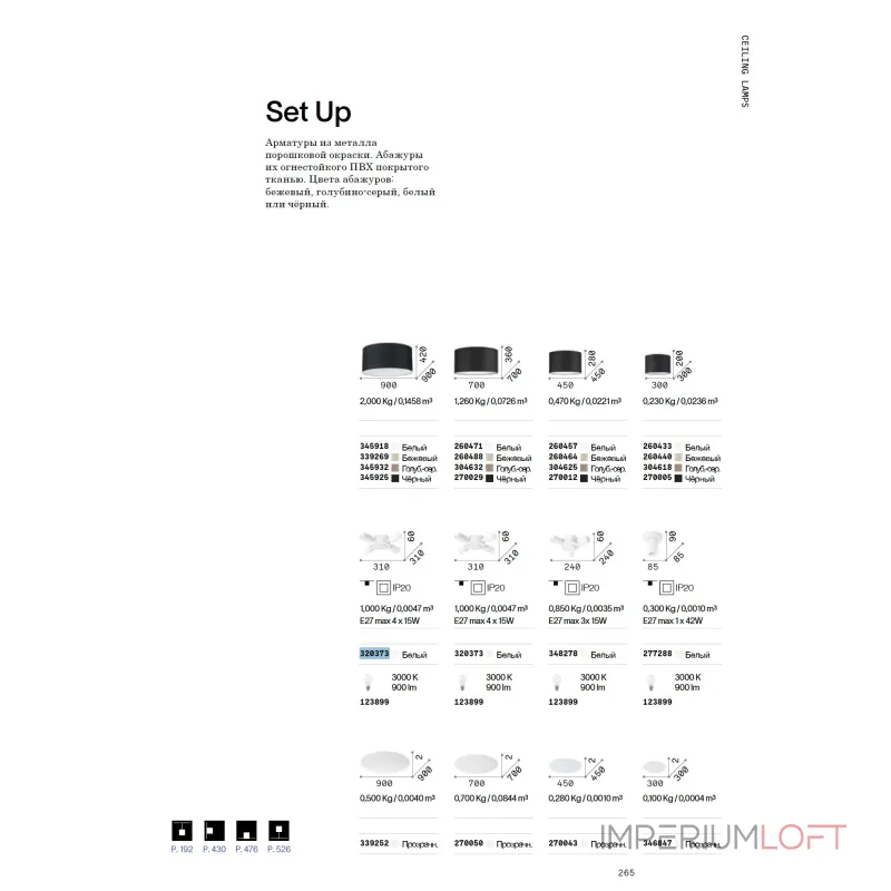 Рассиеватель Ideal Lux SET UP 346847