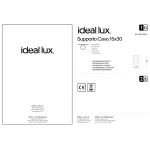 Крепеж для подвесного светильника Ideal Lux Supporto Cavo 143200