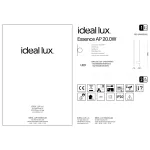 Настенный светильник Ideal Lux ESSENCE 265575