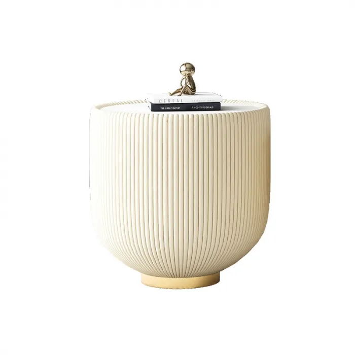 Журнальный столик ArtHomeDecor New York ID 303-500x500 GL/Bg/WtM от ImperiumLoft