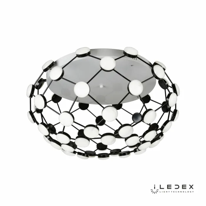 Потолочная люстра iLedex Starfall 8327 CR+WH хром от ImperiumLoft