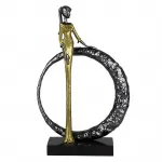 Статуэтка настольная iLedex PRETTY WOMAN 7404 BLACK & GOLD