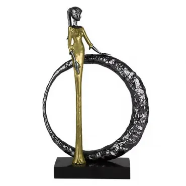 Статуэтка настольная iLedex PRETTY WOMAN 7404 BLACK & GOLD Статуэтка настольная iLedex PRETTY WOMAN 7404 BLACK & GOLD