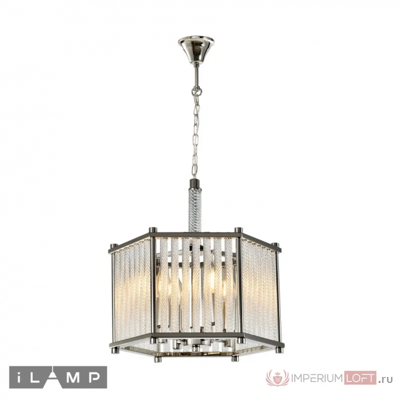 Подвесной светильник iLamp RICH P9509-4 NICKEL от ImperiumLoft