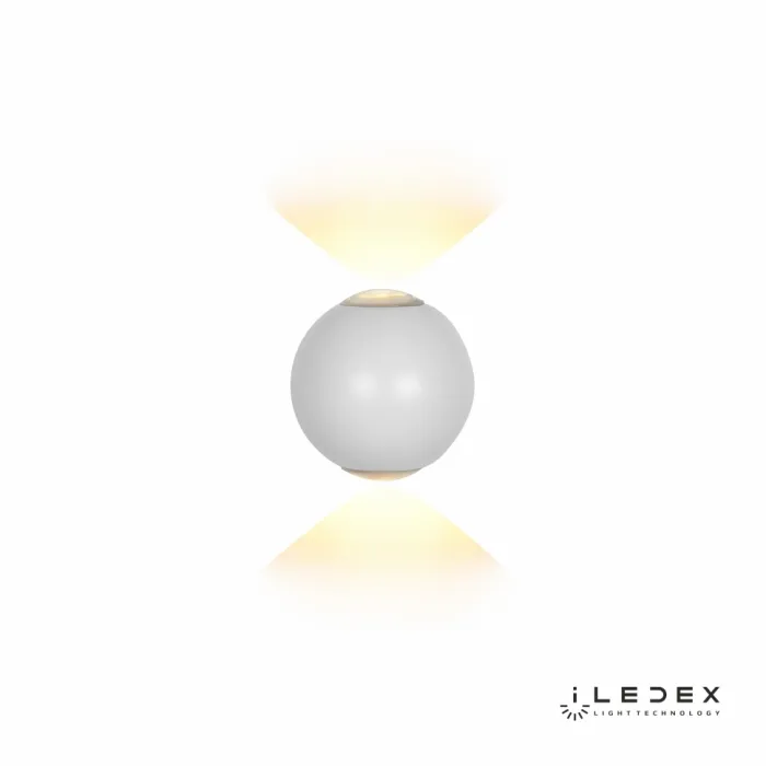 Настенный светильник iLedex Rainbow ZD8168-6W 3000K matt white от ImperiumLoft