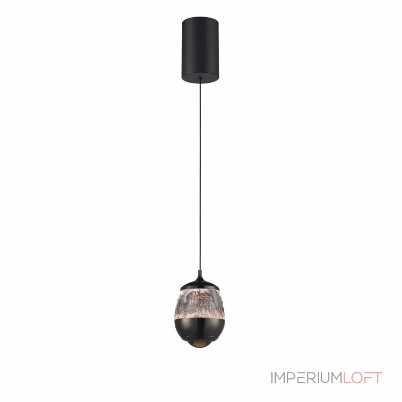 Подвесной светильник iLedex Rocks 8278P-1 PEARL BLACK