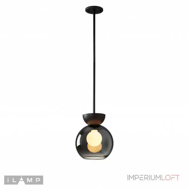 Подвесной светильник iLamp Mono P6079-1 BK+SM