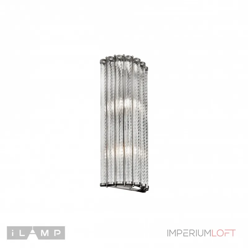 Настенный светильник iLamp Manhattan MB0266-2 SILVER BRUSH