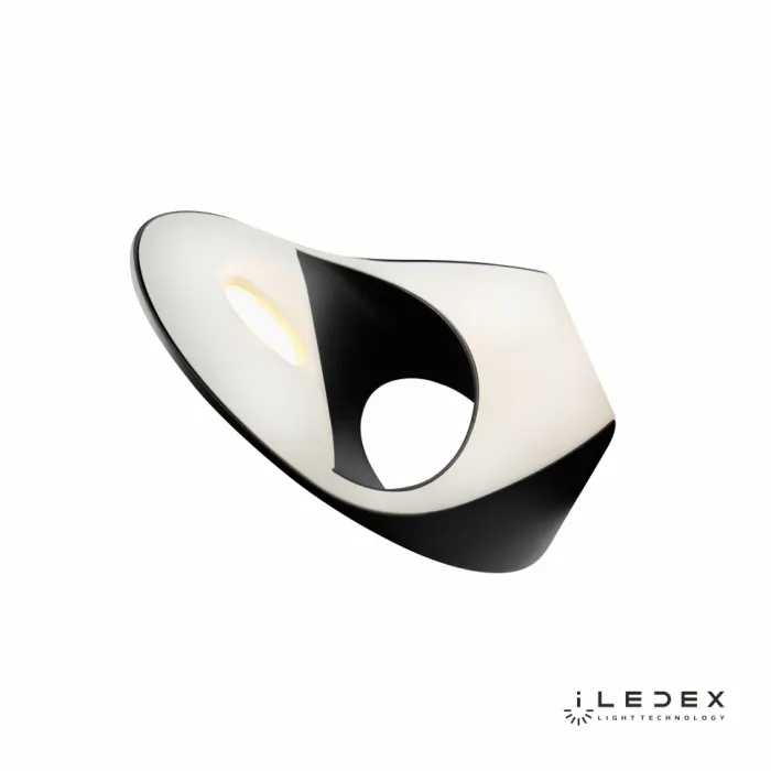 Настенный светильник iLedex Light Flux ZD8152-6W 3000K matt black от ImperiumLoft