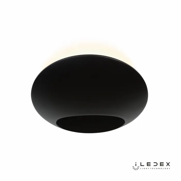 Настенный светильник iLedex Light Flux ZD8152-6W 3000K matt black от ImperiumLoft