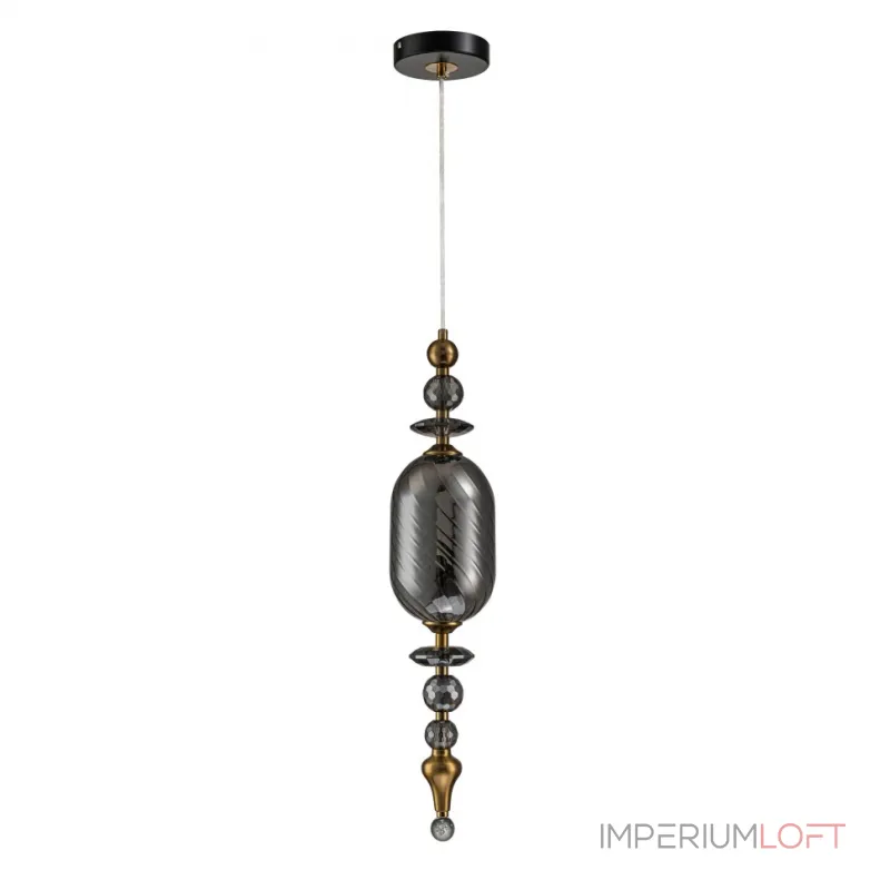 Светильник подвесной Belfast Herbison A1933 / D / A3 GR GL Золотой / Стекло / Серый от ImperiumLoft Светильник подвесной Belfast Herbison A1933 / D / A3 GR GL Золотой / Стекло / Серый от ImperiumLoft