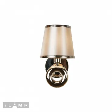 Настенный светильник iLamp Brooklyn W2401-1 Nickel от ImperiumLoft