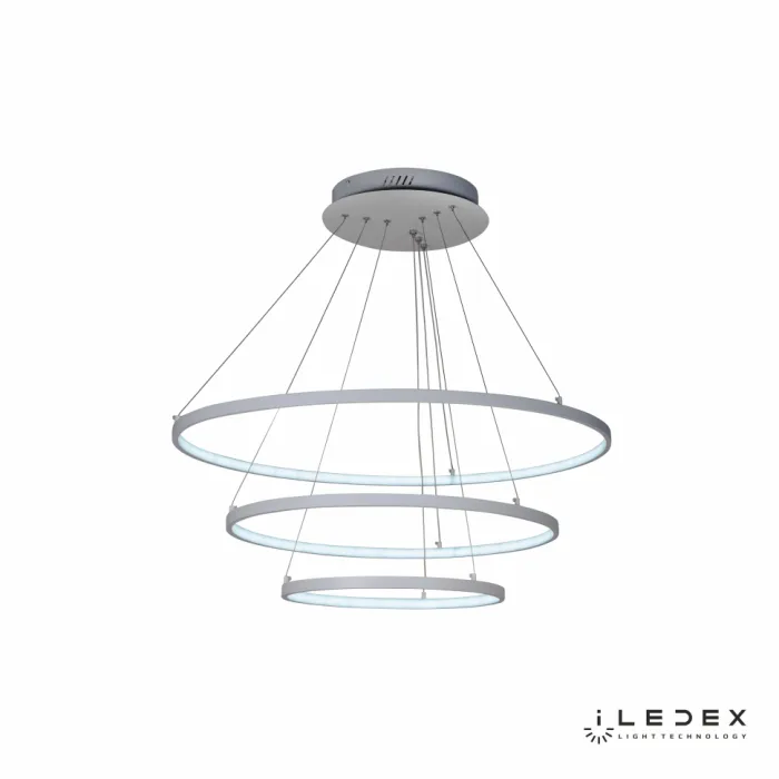 Подвесная люстра iLedex Axis D098-3 ( 8/6/4 ) Белый от ImperiumLoft