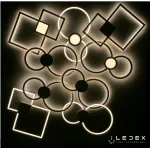 Настенно-потолочный светильник iLedex Galaxy X046324 24W 3000K Чёрный