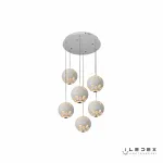 Подвесная люстра iLedex Mob P1009-6 3000K Белый от ImperiumLoft