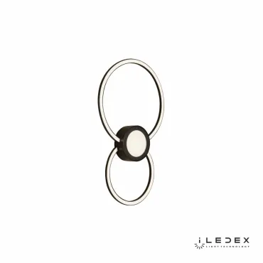 Настенно-потолочный светильник iLedex Galaxy X046324 24W 3000K Чёрный