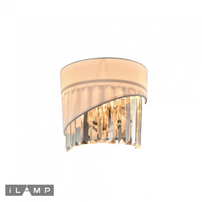Настенный светильник iLamp CASA W9508-2 NICKEL от ImperiumLoft