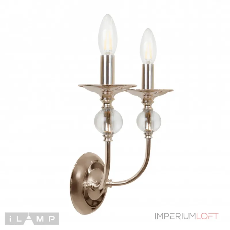 Настенный светильник iLamp Aura B1030-2 Золотой