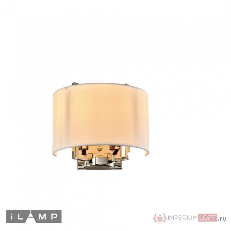 Настенный светильник iLamp DIVOLE W9505-2 NICKEL от ImperiumLoft