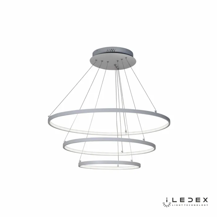 Подвесная люстра iLedex Axis D098-3 ( 8/6/4 ) Белый от ImperiumLoft