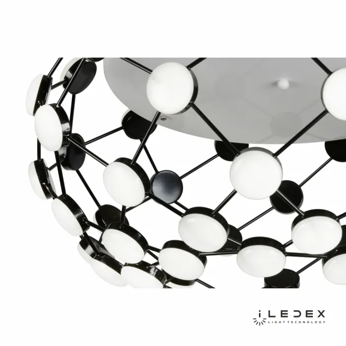Потолочная люстра iLedex Starfall 8327 CR+WH хром от ImperiumLoft
