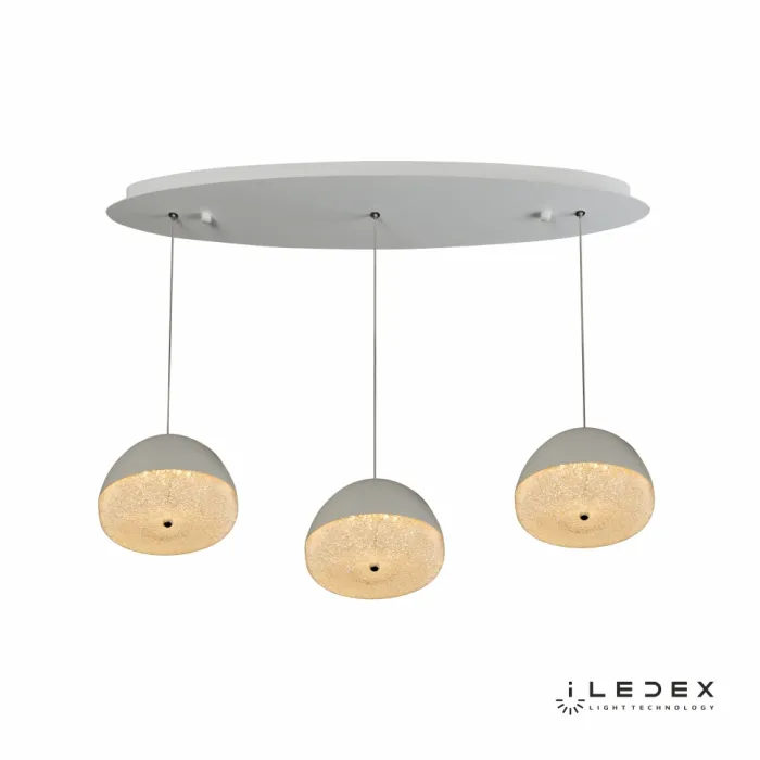 Подвесной светильник iLedex Flake WLD8885-3A Белый от ImperiumLoft