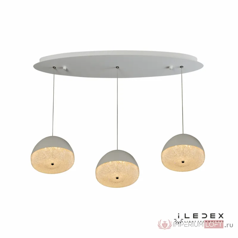 Подвесной светильник iLedex Flake WLD8885-3A Белый от ImperiumLoft
