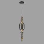 Светильник подвесной Belfast Herbison A1933 / D / A3 GR GL Золотой / Стекло / Серый от ImperiumLoft Светильник подвесной Belfast Herbison A1933 / D / A3 GR GL Золотой / Стекло / Серый от ImperiumLoft