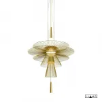 Подвесной светильник iLamp LOTUS 8713P/S MATT GOLD