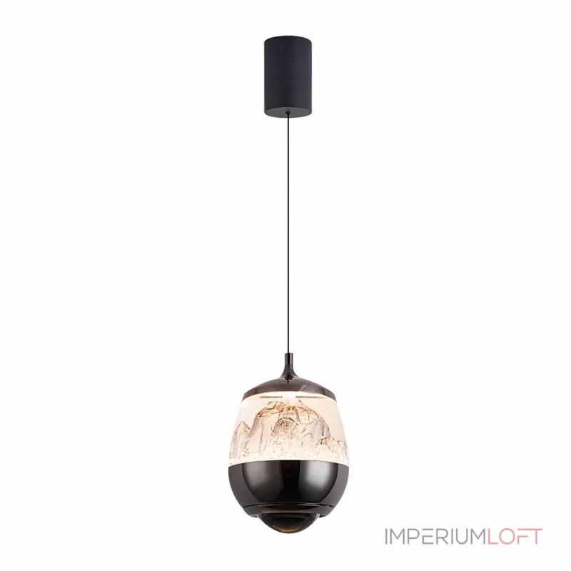 Подвесной светильник iLedex Rocks 8278P-1 PEARL BLACK