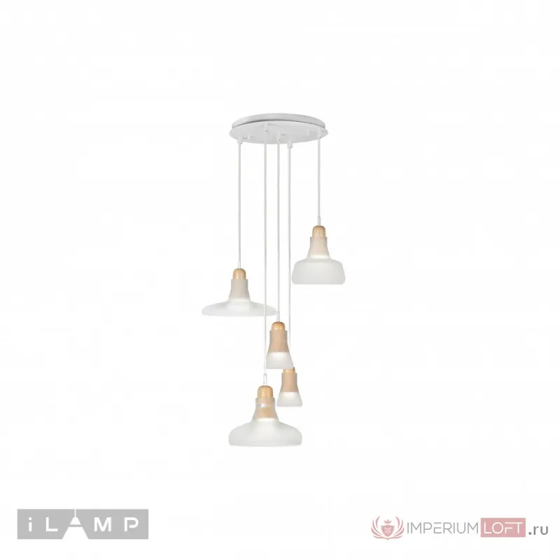 Подвесной светильник iLamp Puro AP9006-5 Белый от ImperiumLoft