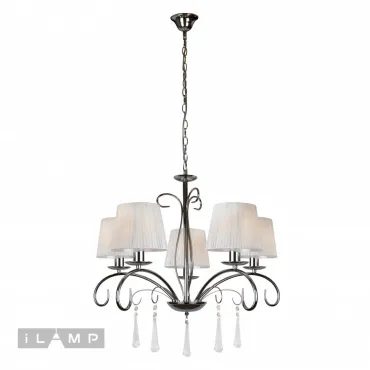 Подвесная люстра iLamp Perfection RM7006/5 Хром от ImperiumLoft