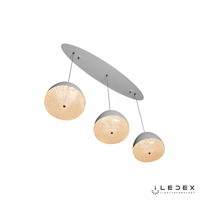 Подвесной светильник iLedex Flake WLD8885-3A Белый от ImperiumLoft