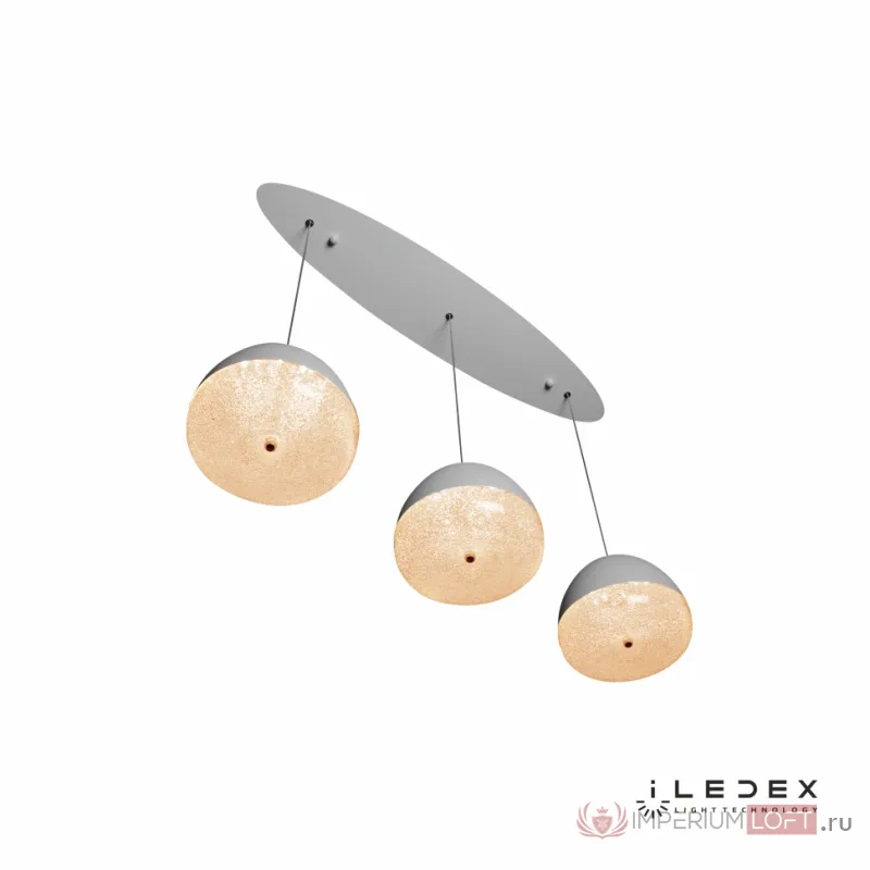 Подвесной светильник iLedex Flake WLD8885-3A Белый от ImperiumLoft