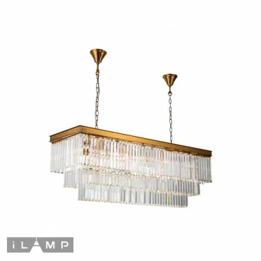 Подвесная люстра iLamp Triumph 6119-1200 BRASS от ImperiumLoft