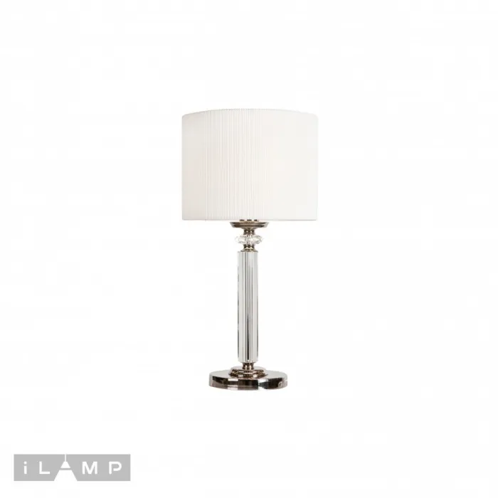 Настольная лампа iLamp Alexa T2404-1 Nickel от ImperiumLoft